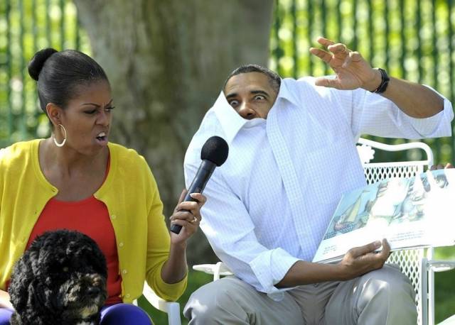Obama being himself