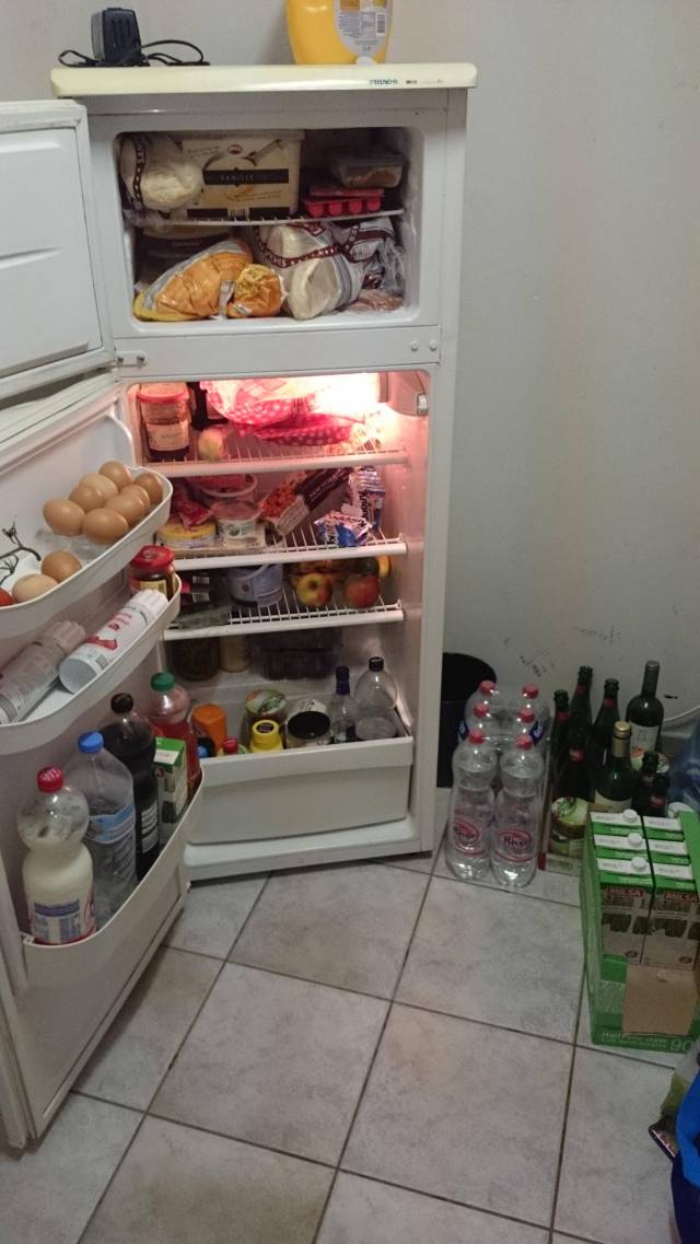 The fridge at my place