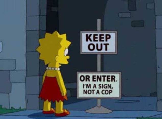 One of my favorite Simpsons moments...