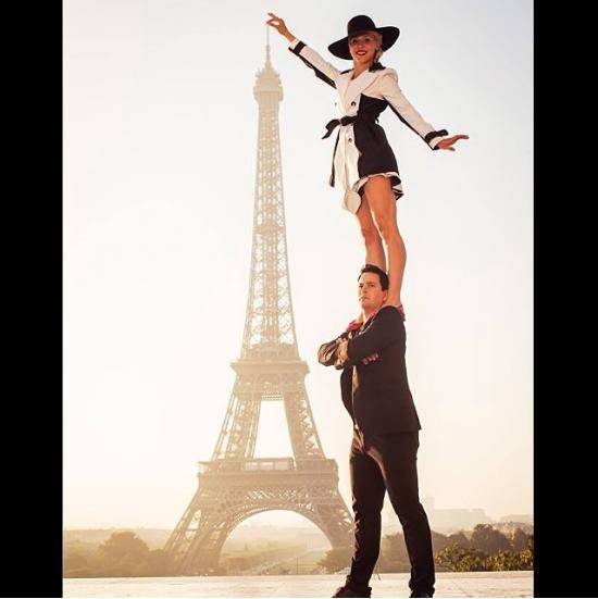 My fiancee and I are circus artists. We visited Paris recently