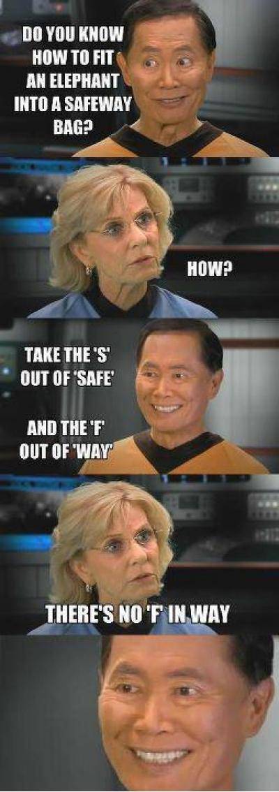 The funniest joke in my limited arsenal...