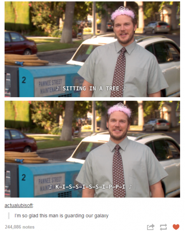 Quick question. Parks and recreation yes or no