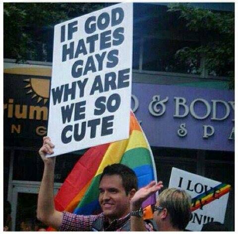 Award for best protest sign goes to...