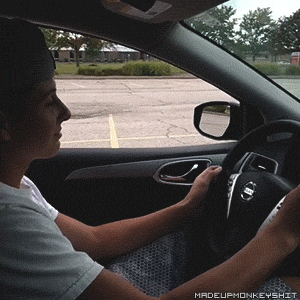 Jesus take the wheel!