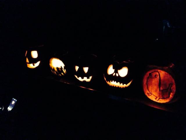 Halloween in my backyard