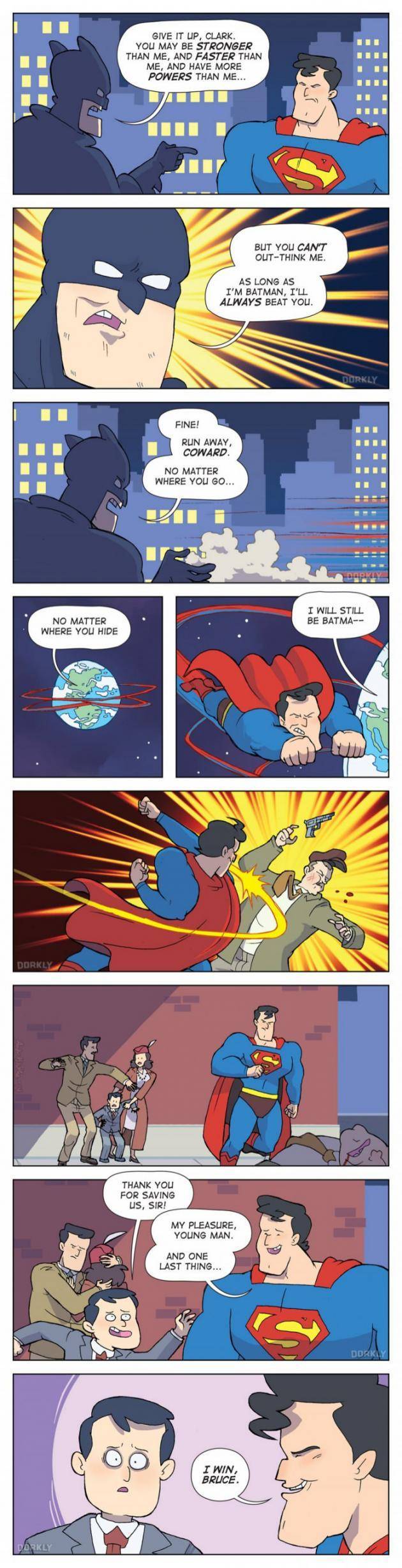 The Simplest Solution to Batman v. Superman
