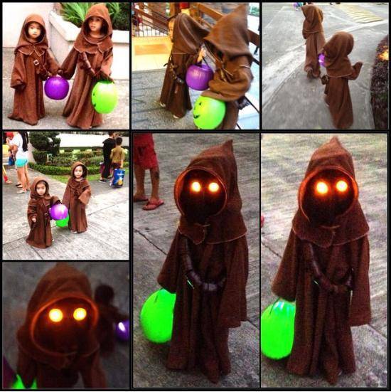 The kids said they wanted to be jawas, we said SUREEEE