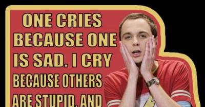 Quotables from Dr Sheldon Copper