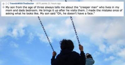 The 14 Creepiest Things Kids Have Said About Their "Imaginary Friends"