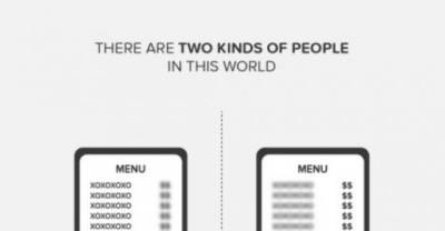 Two Different Kinds Of People In This World