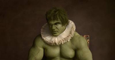 Superheroes & Famous Characters Get An Elizabethan Makeover