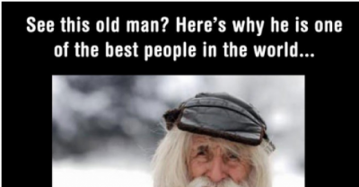 See this old man? You will never forget what he does, trust me!