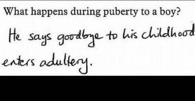 The 17 Hilarious Test Answers To Ever Happen.