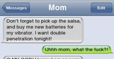 Painfully Awkward Texts from Mom