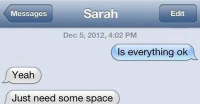15 Hilarious Girlfriend Sarcastic Texts Win