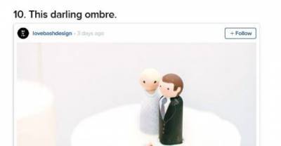 Some Of The Most Beautiful Wedding Cakes Of 2014