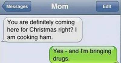 The 16 funniest text ever sent from parents to their kids.