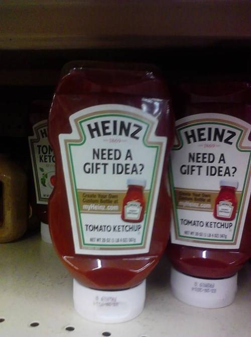 Merry Christmas, here's some f*cking ketchup.