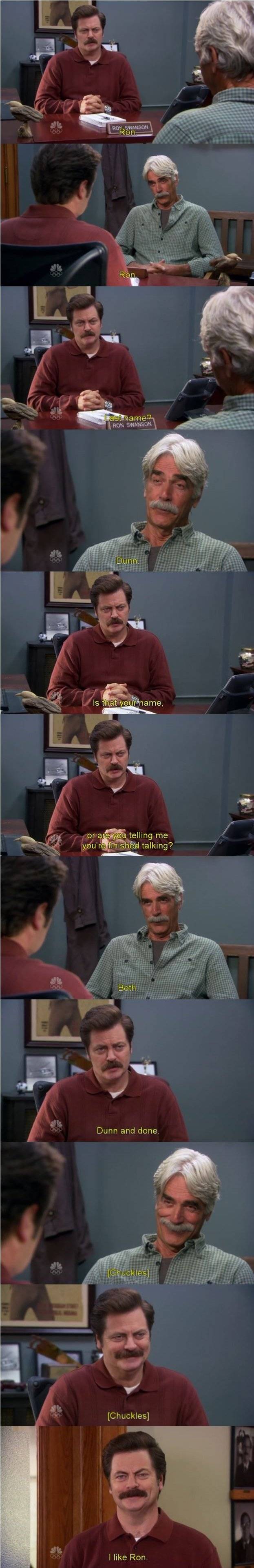 Ron Swanson everybody
