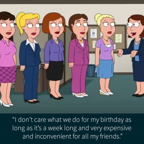 When girls turn 30....