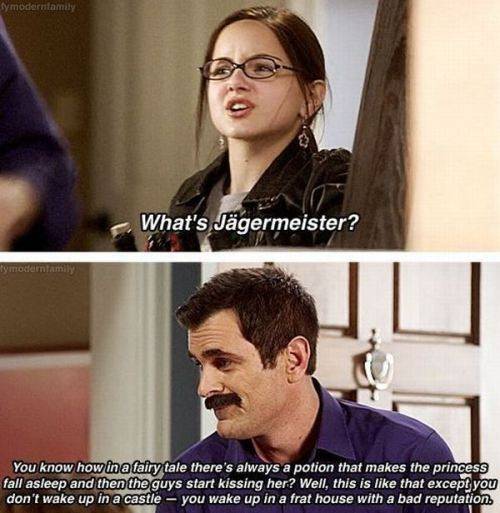 Dad, what's Jagrmeister?