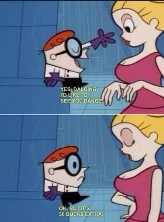 Rewatching old dexter when