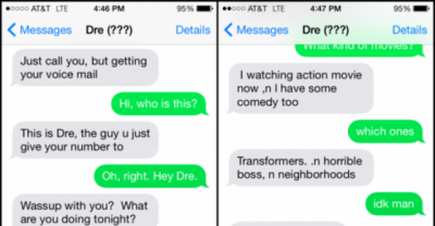 Tricky Guy Gets Horny Texter To Draw For Him