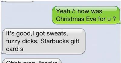 The Most Hilariously Awkward Christmas Autocorrect Fails Ever