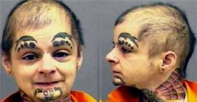 Morons Who Thought It Was Brilliant To Tattoo Their Faces