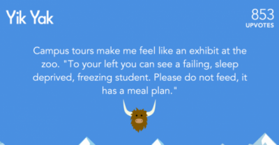 The 15 Most Popular Yik Yak Posts Of 2014