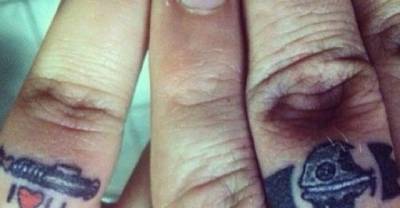 15 Unbelievable Sweet Wedding Ring Tattoo Ideas That'll Make You Jealous