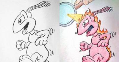 20 Drawings That Don't Belong In Coloring Books