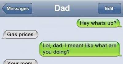 18 Hilarious Dad Texts That Went Accurately Wrong