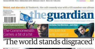 The 15 Most Popular UK Newspaper Front Pages Of 2014