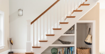 Genius Ways To Use The Space Under Your Stairs