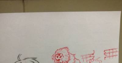 Best Teacher Ever Adds To The Doodles His Students Draw On Their Papers