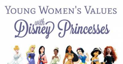 Young Women's Values with Disney Princesses