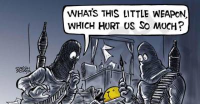 19 Heartbreaking Cartoons From Artists Responding To The Charlie Hebdo Shooting