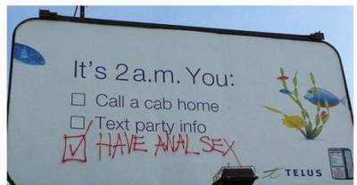 The Funniest Vandalized Billboards That Can Make Your Day!