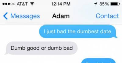 Epic Funny Texts We've All Sent On Weird First Dates
