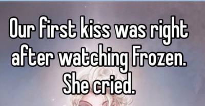 12 First Kiss Confessions That are High as Drunk