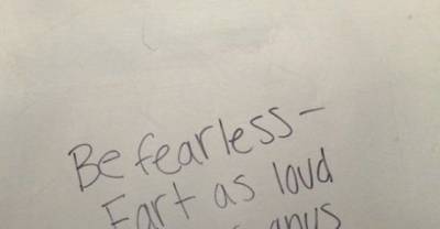 19 Funniest Bathroom Notes,You Can't Stop Laughing After Looking At #7 and #9
