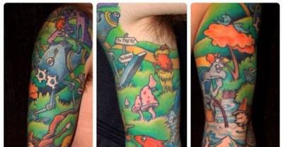 One Fish, Two Fish, Blue Fish, Tattoo Fish