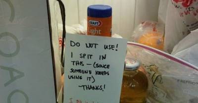 17 Passive-Aggressive Notes Directed at Thieving Office Lunch Jerks
