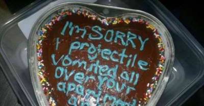 The Best And Worst I'm Sorry Cakes Ever. #8 is awesome