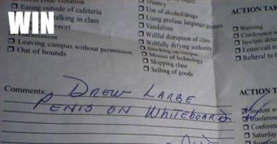 20 Most Hilarious Reasons Why Students End Up In Detention