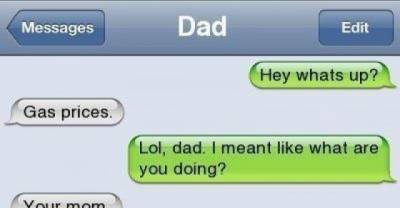 15 Sassy Texts From Parents Who Don't Take Any Crap