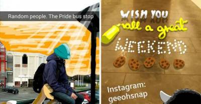 This Guy Is Turning Random People On The Street Into Art Via Snapchat