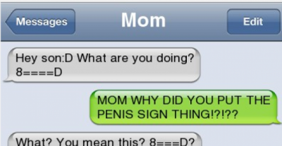 Awkward Texts About The One Eyed Monster That Will Hit You Close
