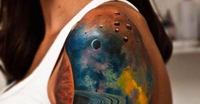Artistic and Dreamy Cosmic tattoos - so cool you'll wanna get them yourself